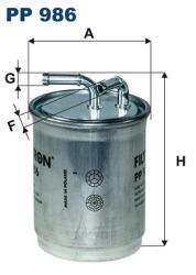 FILTRON Filtru Combustibil Pp986 Audi A1 Seat Cordoba/Ibiza Iii/Ibiza Iv/Toledo Iv (PP986)