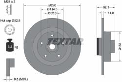 TEXTAR Disc Frana 92254103 Renault Scénic Iii (92254103)