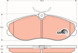TRW Set Placute Frana, Frana Disc Gdb1113 Ford Maverick Ldv Cub Nissan Serena (GDB1113)