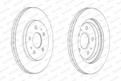 FERODO Disc Frana Ddf2247C Daihatsu Terios Toyota Rush Autoturism De Teren,