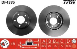 TRW Disc Frana Df4385 Mazda 3/5/Biante