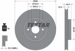 TEXTAR Disc Frana 92304205 Abarth 124 Fiat 124 Mazda Mx-5 Iv/Mx-5 Rf (92304205)