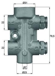 MAHLE Termostat, Racire Ulei To880 Mercedes-Benz Clk/Cls/E-Class/E-Class T-Model (TO880)