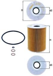 KNECHT Filtru Ulei Ox254D3 Bmw 3 (OX254D3)