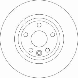 TRW Disc Frana Df6947 Land Rover Discovery Sport