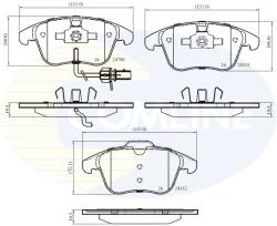 COMLINE Set Placute Frana, Frana Disc Cbp11591 Audi A4 B8/A5