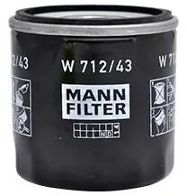 MANN-FILTER Filtru Ulei W712/43 Austin Maestro/Montego Chrysler Pt Cruiser Dacia 1325/1410 (W712/43)