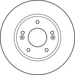 TRW Disc Frana Df4922 Hyundai Elantra Iv