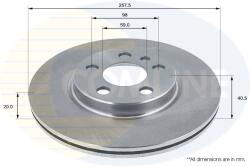 COMLINE Disc Frana Adc1513V Citroën Evasion/Jumpy I Fiat Scudo/Ulysse Peugeot 806/Expert