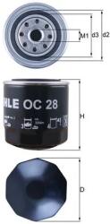 KNECHT Filtru Ulei Oc28 Porsche 914 Uaz Patriot Vauxhall Viceroy Vw 411, 412/412