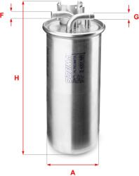 SOFIMA Filtru Combustibil S4001Nr Audi A6 C6 (S4001NR)
