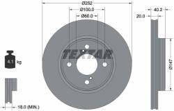 TEXTAR Disc Frana 92303703 Suzuki Baleno/Swift V