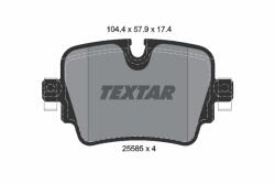 TEXTAR Set Placute Frana, Frana Disc 2558501 Jaguar F-Type/Xj