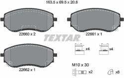 TEXTAR Set Placute Frana, Frana Disc 2266001 Mercedes-Benz X-Class Nissan Navara Np300