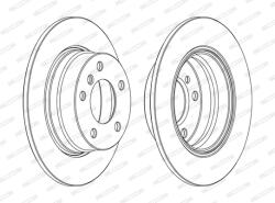 FERODO Disc Frana Ddf1303C Bmw 1