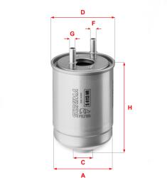 SOFIMA Filtru Combustibil S4113Nr Renault Fluence/Megane/Megane Iii/Scénic Iii (S4113NR)
