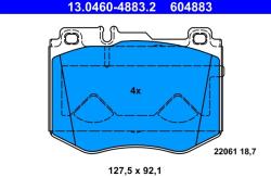 ATE Set Placute Frana, Frana Disc 13.0460-4883.2 Mercedes-Benz C-Class/Cls/E-Class (13.0460-4883.2)