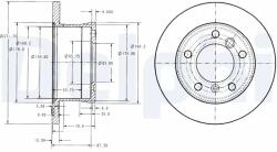 DELPHI Disc Frana Bg3237 Mercedes-Benz G-Class/Sprinter 2-T/Sprinter 3-T/Sprinter 4-T