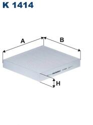 FILTRON Filtru, Aer Habitaclu K1414 Mercedes-Benz X-Class Nissan Navara Np300/X-Trail Iv