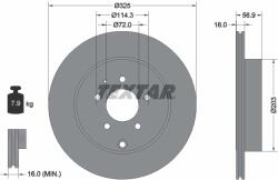 TEXTAR Disc Frana 92223603 Mazda Cx-7/Cx-9