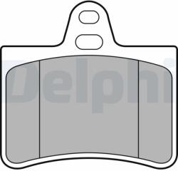 DELPHI Set Placute Frana, Frana Disc Lp1680 Citroën C5 I/C5 Ii (LP1680)