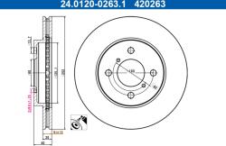 ATE Disc Frana 24.0120-0263.1 Suzuki Swift Iv