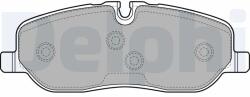 DELPHI Set Placute Frana, Frana Disc Lp1935 Land Rover Discovery Iii/Discovery Iv