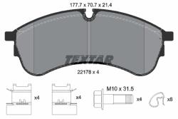 TEXTAR Set Placute Frana, Frana Disc 2217801 Man Tge Vw Crafter/Delivery Ii