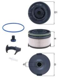 MAHLE Filtru Combustibil Kx533Kit Mercedes-Benz A-Class/B-Class/C-Class/Cla/Cls/Gla