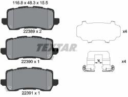 TEXTAR Set Placute Frana, Frana Disc 2238901 Acura Mdx/Rlx/Tlx Acura (Gac) Tlx-L