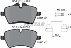 TEXTAR Set Placute Frana, Frana Disc 2398404 Mini Mini/Mini Clubman/Mini Clubvan (2398404)