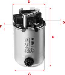 SOFIMA Filtru Combustibil S4095Nr Nissan Qashqai Ii
