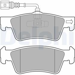 DELPHI Set Placute Frana, Frana Disc Lp2087 Vw California T5/Multivan T5/Touareg