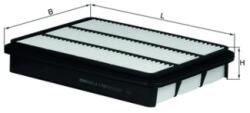 MAHLE Filtru Aer Lx1700 Lexus Gx/Lx Toyota 4 Runner Iv/Hilux Vi Pick-Up/Land Cruiser (LX1700)