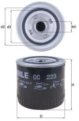 KNECHT Filtru Ulei Oc223 Branson Serie-20 Chery Tiggo Dodge Raider/Ram 50 Standard Cab