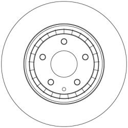 TRW Disc Frana Df4611S Mazda 6/Cx-5