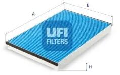 UFI Filtru, Aer Habitaclu 34.161. 00 Mercedes-Benz Sprinter 4, 6-T Vw Crafter 30-35