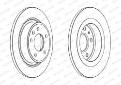 FERODO Disc Frana Ddf1871C Chevrolet Cruze/Orlando/Volt Mercedes-Benz Hpn Opel Ampera