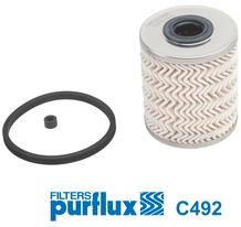 PURFLUX Filtru Combustibil C492 Nissan Interstar/Nv400/Primastar Opel Movano A/Movano B (C492)