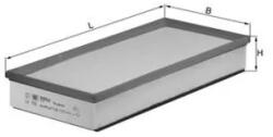 MAHLE Filtru Aer Lx793 Audi Q7 Porsche Cayenne Vw Touareg