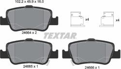 TEXTAR Set Placute Frana, Frana Disc 2466401 Toyota Auris/Corolla/Corolla Quest (2466401)