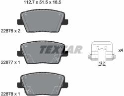TEXTAR Set Placute Frana, Frana Disc 2287601 Hyundai Veloster/I30