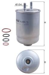 KNECHT Filtru Combustibil Kl485/16D Renault Espace Iv/Laguna/Laguna Iii/Latitude (KL485/16D)
