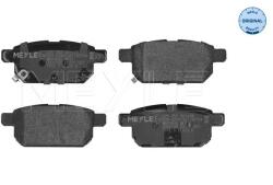 MEYLE Set Placute Frana, Frana Disc Puntea Spate 0252525814/W Suzuki Baleno/S-Cross (0252525814/W)