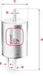 SOFIMA Filtru Combustibil S1831B Audi A4 B7/A6 C6/A8 D3/R8 Lamborghini Gallardo