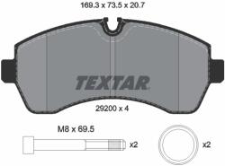 TEXTAR Set Placute Frana, Frana Disc 2920006 Freightliner Sprinter 1500 Passenger