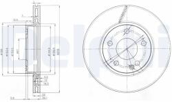 DELPHI Disc Frana Bg3845C Mercedes-Benz A-Class/B-Class
