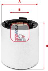 SOFIMA Filtru Aer S7621A Audi A1 Seat Ibiza Iv/Toledo Iv Skoda Fabia Ii/Rapid/Roomster (S7621A)