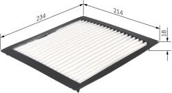 Bosch Filtru, Aer Habitaclu 1987432263 Lexus Gs/Is I/Is Sportcross/Ls/Rx
