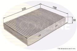 COMLINE Filtru, Aer Habitaclu Ekf343A Alfa Romeo Tonale Fiat 500L/500X Jeep Compass (EKF343A)
